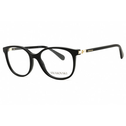 Swarovski Women's Eyeglasses - Black Acetate Oval Shape Full Rim Frame | 0SK2002 1001 ,