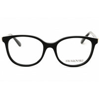 Swarovski Women's Eyeglasses - Black Acetate Oval Shape Full Rim Frame | 0SK2002 1001 ,