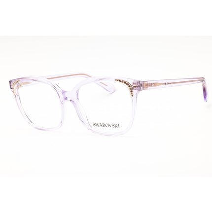 Swarovski Women's Eyeglasses - Transparent Lilac Rectangular Frame | 0SK2033 1079 ,