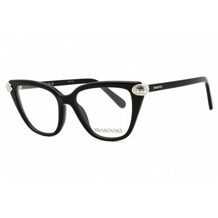Swarovski Women's Eyeglasses - Black Acetate Cat Eye Full Rim Frame | 0SK2045 1001 ,