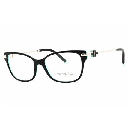 Tiffany Women's Eyeglasses - Black/Blue Rectangular Full Rim Frame | 0TF2207 8055 ,