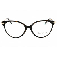 Tiffany Women's Eyeglasses - Havana/Blue Acetate Oval Full Rim Frame | 0TF2217 8134 ,