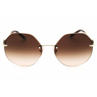 Tiffany Women's Sunglasses - Pale Gold Metal Round Rimless Frame | 0TF3077 60213B ,