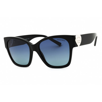 Tiffany Women's Sunglasses - Black Acetate Cat Eye Full Rim Frame | 0TF4216 83944U ,