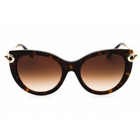 Tiffany Women's Sunglasses - Havana Acetate Cat Eye Full Rim Frame | 0TF4232 80153B ,