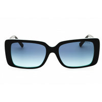 Tiffany Women's Sunglasses - Black/Blue Rectangular Full Rim Frame | 0TF4249 80559S ,