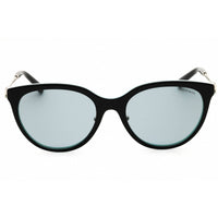 Tiffany Women's Sunglasses - Black Acetate/Metal Round Full Rim Frame | TF4243D 8055-1 ,