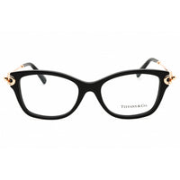 Tiffany Women's Eyeglasses - Black Acetate Rectangular Full Rim Frame | 0TF2266 8001 ,