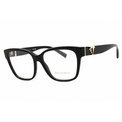 Tiffany Women's Eyeglasses - Black Acetate Full Rim Rectangular Frame | 0TF2246 8001 ,