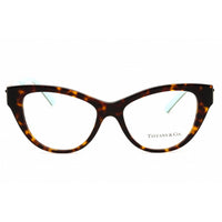 Tiffany Women's Eyeglasses - Havana Acetate Full Rim Cat Eye Frame | 0TF2251 8363 ,