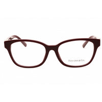 Tiffany Women's Eyeglasses - Burgundy Full Rim Rectangular Frame | 0TF2270B 8389 ,