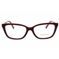 Tiffany Women's Eyeglasses - Burgundy Acetate Full Rim Rectangular | 0TF2282 8389 ,