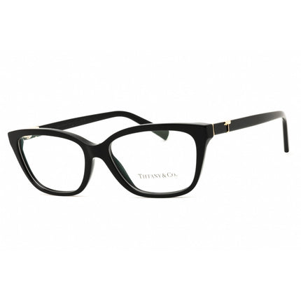 Tiffany Women's Eyeglasses - Black Acetate Full Rim Rectangular Frame | 0TF2282 8001 ,