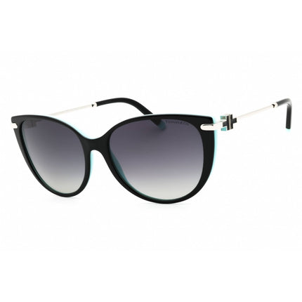 Tiffany Women's Sunglasses - Black Acetate Oval Shape Full Rim Frame | 0TF4178 8055T3 ,