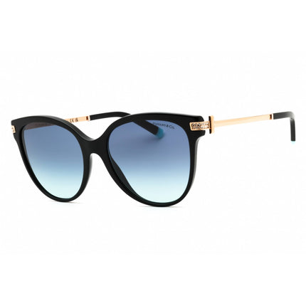 Tiffany Women's Sunglasses - Black Acetate Round Full Rim Frame | 0TF4193B 80019S ,