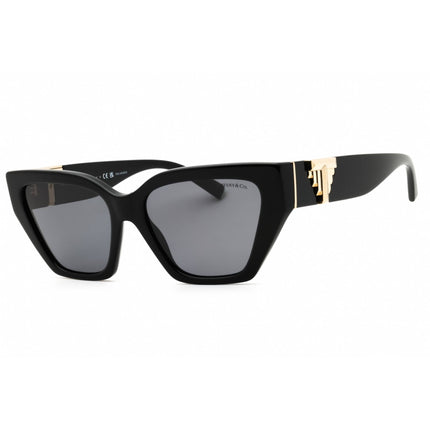 Tiffany Women's Sunglasses - Black Cat Eye Shape Full Rim Frame | 0TF4218 800181 ,