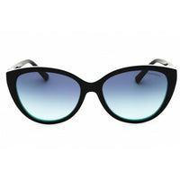 Tiffany Women's Sunglasses - Black/Blue Cat Eye Shape Full Rim Frame | 0TF4251 80559S ,