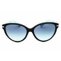 Tiffany Women's Sunglasses - Black Cat Eye Shape Full Rim Frame | 0TF4261 80559S ,