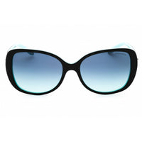 Tiffany Women's Sunglasses - Black Rectangular Shape Full Rim Frame | TF4121BF 80559S ,