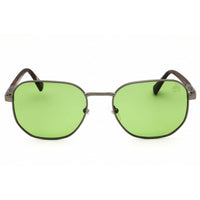 Timberland Men's Sunglasses - Matte Gunmetal Metal Round Shape Frame | TB00018 09R ,