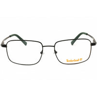 Timberland Men's Eyeglasses - Matte Black Metal Rectangular Shape Frame | TB1784 002 ,