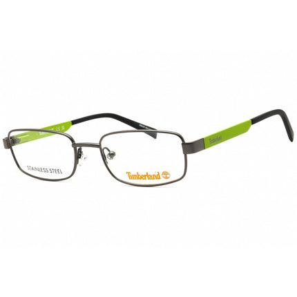 Timberland Men's Eyeglasses - Shiny Dark Nickeltin Metal Full Rim Frame | TB1828 006 ,