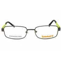 Timberland Men's Eyeglasses - Shiny Dark Nickeltin Metal Full Rim Frame | TB1828 006 ,