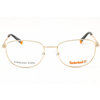 Timberland Men's Eyeglasses - Pale Gold Crystal Metal Full Rim Frame | TB1845 032 ,