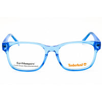 Timberland Men's Eyeglasses - Shiny Blue Rectangular Full Rim Frame | TB50010 090 ,