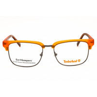Timberland Men's Eyeglasses - Light Brown/Blue Rectangular Shape Frame | TB50011 047 ,