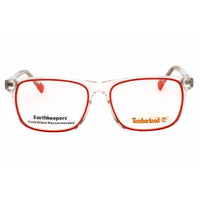 Timberland Unisex Eyeglasses - Crystal Rectangular Shape Full Rim Frame | TB50060 026 ,