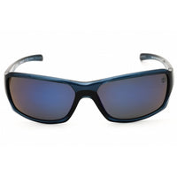 Timberland Men's Sunglasses - Shiny Blue Sport Wraparound Shape Frame | TB9332 90D ,