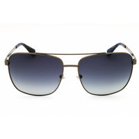 Timberland Men's Sunglasses - Shiny Gunmetal Rectangular Full Rim Frame | TB00044 08D ,