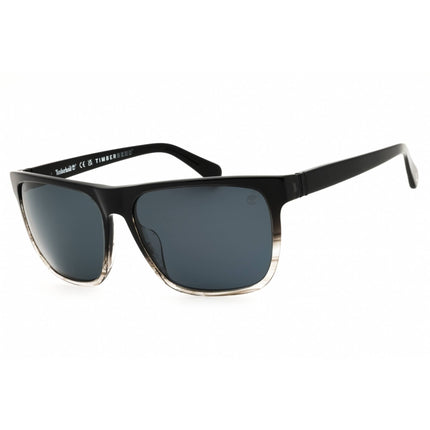 Timberland Men's Sunglasses - Grey/Clear Rectangular Full Rim Frame | TB00054-H 20D ,