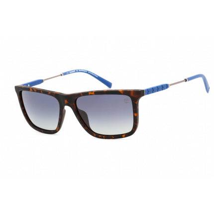 Timberland Men's Sunglasses - Matte Tortoise/Gunmetal Rectangular Frame | TB9242 52D ,