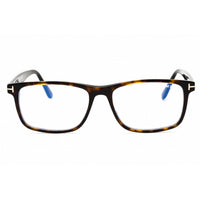 Tom Ford Men's Eyeglasses - Dark Havana Rectangular Full Rim Frame | FT5752-B 052 ,