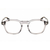 Tom Ford Men's Eyeglasses - Grey/Brown Acetate Round Full Rim Frame | FT5836-B 020 ,