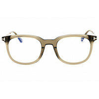 Tom Ford Men's Eyeglasses - Shiny Dark Green Round Shape Full Rim Frame | FT5904-B 096 ,