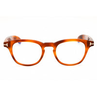 Tom Ford Men's Eyeglasses - Blonde Havana Round Shape Full Rim Frame | FT5976-B 053 ,