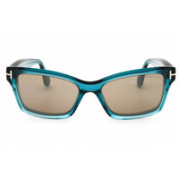 Tom Ford Women's Sunglasses - Shiny Blue Acetate Cat Eye Full Rim Frame | FT1085 90L ,