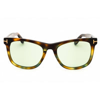 Tom Ford Men's Sunglasses - Havana/Yellow Rectangular Full Rim Frame | FT1099-N 56N ,