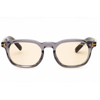 Tom Ford Men's Sunglasses - Grey Acetate Oval Shape Full Rim Frame | FT1122-D 20E ,