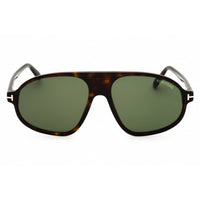 Tom Ford Men's Sunglasses - Dark Havana Acetate Oval Shape Full Rim Frame | FT1178 52N ,