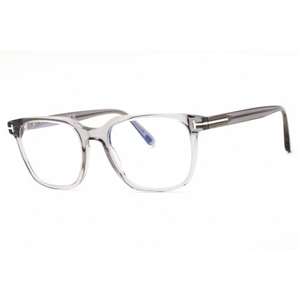Tom Ford Men's Eyeglasses - Grey Acetate Rectangular Full Rim Frame | FT5818-B 020 ,