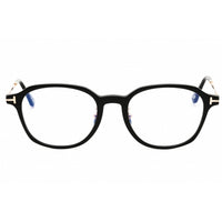Tom Ford Unisex Eyeglasses - Shiny Black Rectangular Full Rim Frame | FT5927-D-B 001 ,