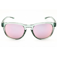 Under Armour Unisex Sunglasses - Green Crystal Round Full Rim Frame | UA SKYLAR B59 ,
