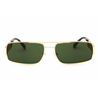 Versace Men's Sunglasses - Shiny Gold Rectangular Full Rim Frame | 0VE2257 100271 ,