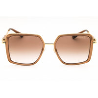 Versace Women's Sunglasses - Transparent Brown Metal Full Rim Frame | 0VE2261 100213 ,