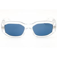 Versace Women's Sunglasses - Crystal Plastic Oval Full Rim Frame | 0VE4361 148-80 ,