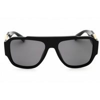 Versace Men's Sunglasses - Black Rectangular Shape Full Rim Frame | 0VE4436U GB1/81 ,